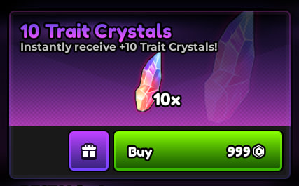 10 Trait Crystal
